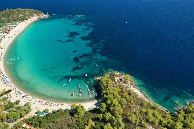 Armenistis Beach i Halkidiki