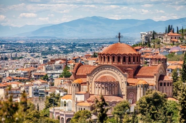 Billige rejser til Halkidiki Church of Saint Pavlos i Halkidiki