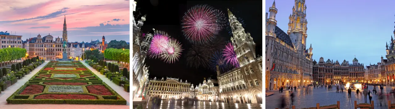Nytårsrejse til Bruxelles: 3 nætter på lækkert 4* hotel fra kun 1.396 kr. p.p. inkl. fly Bruxelles-1