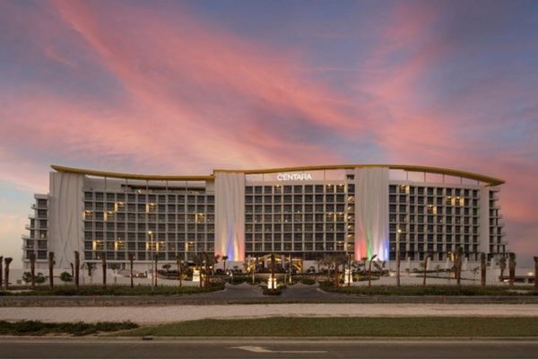 Centara Mirage Beach Resort Dubai, facade