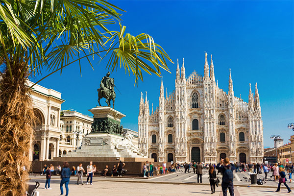 Billig Europa-rundrejse Europa-rundrejse - Milano