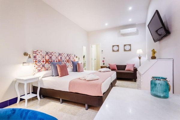 Forlænget weekend i Sevilla - Andalusiens smukke hovedstad Patio de La Alameda, Sevilla, værelse