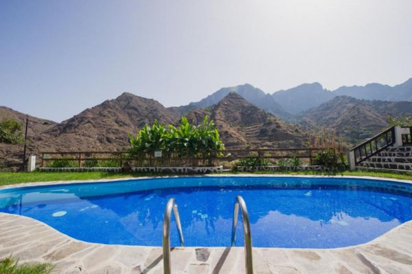 Rejse til La Gomera - det kanariske naturparadis Suites Los Telares, La Gomera, poolområde