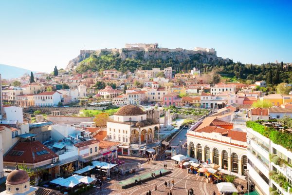 Øhop i Grækenland - Athen, Mykonos, Naxos og Santorini