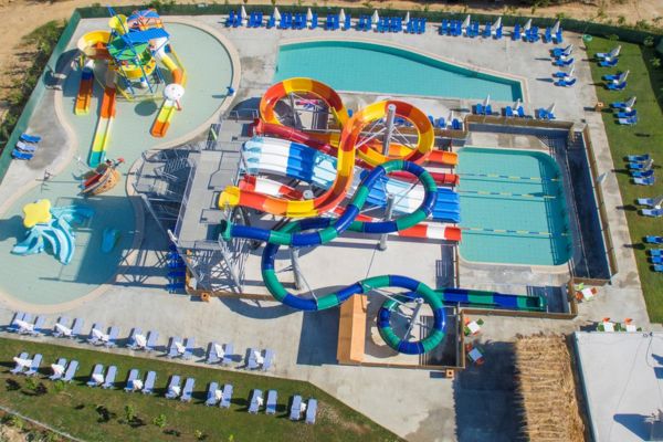 All inclusive på Kreta Rejse til Kreta med all inclusive, hotellets vandland