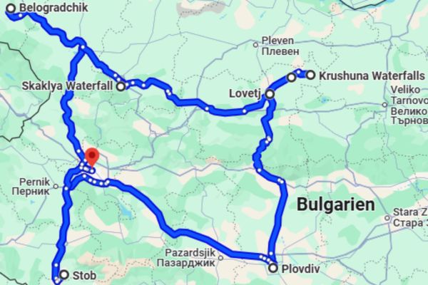 Roadtrip i naturskønne Bulgarien