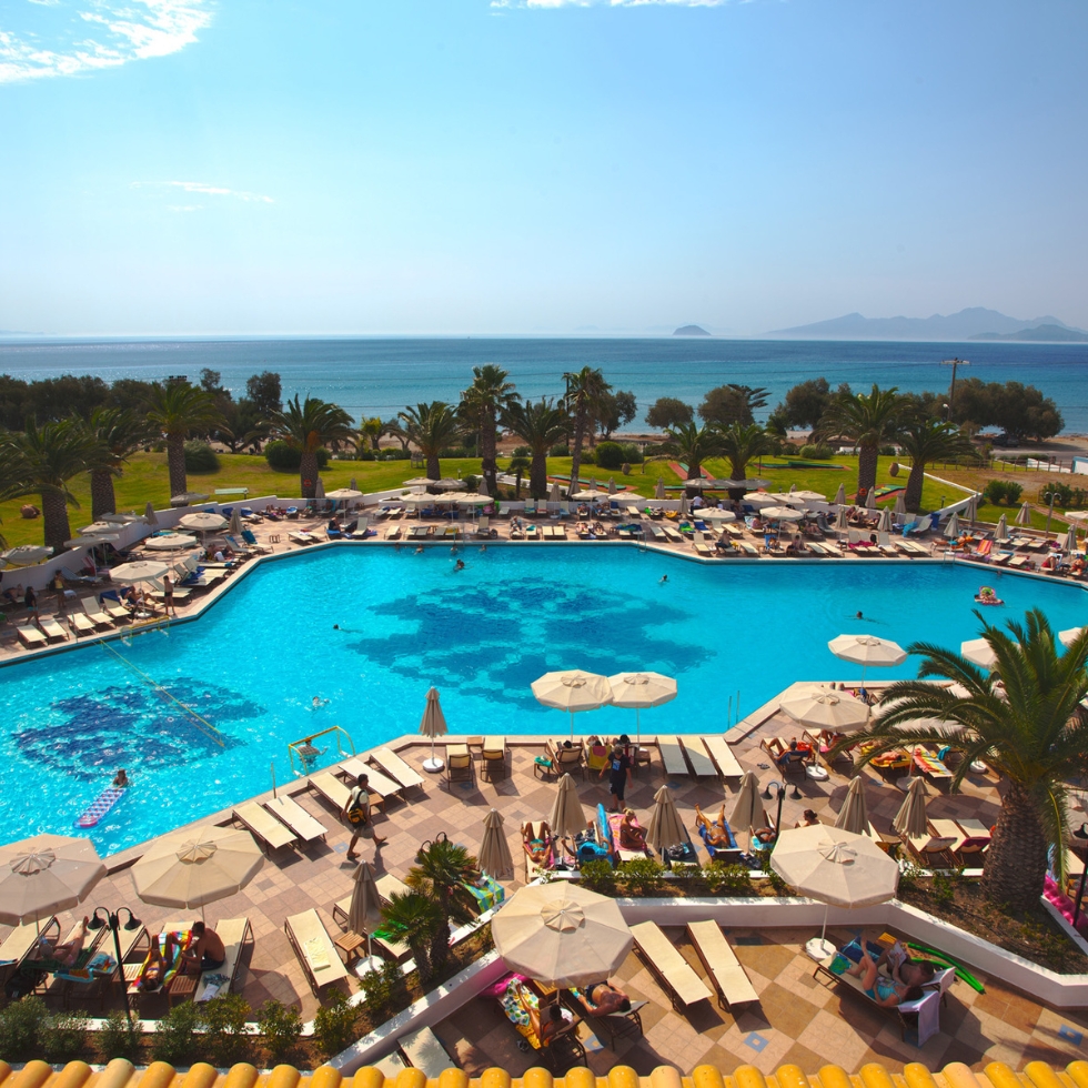 Rejse til Kos Lagas-Aegean-Village-Kardamena-Kos-Graekenland-banner