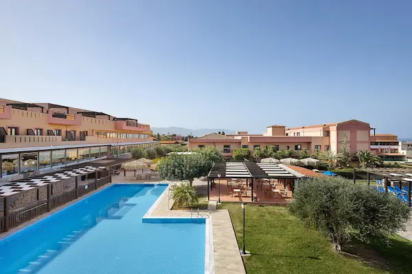 Kreta med all inclusive - Hotel Vasia Resort & Spa - poolområde