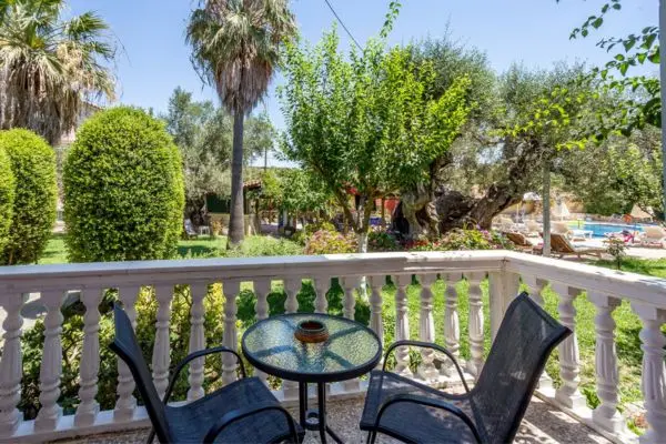 Rejse til Zakynthos - Terrasse