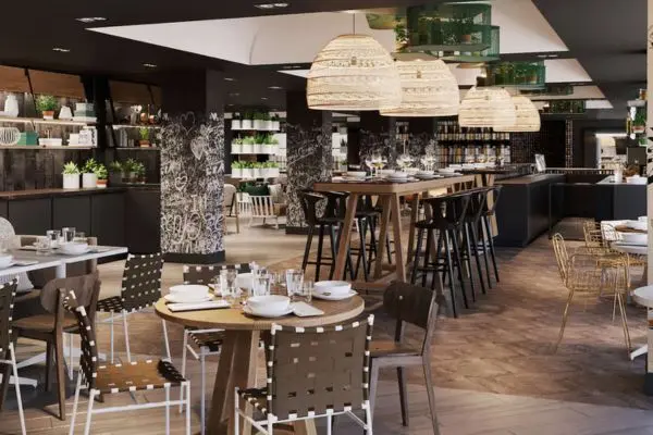 Storbyferie og vintur i Bordeaux Rejse til Bordeaux - Hotelrestaurant