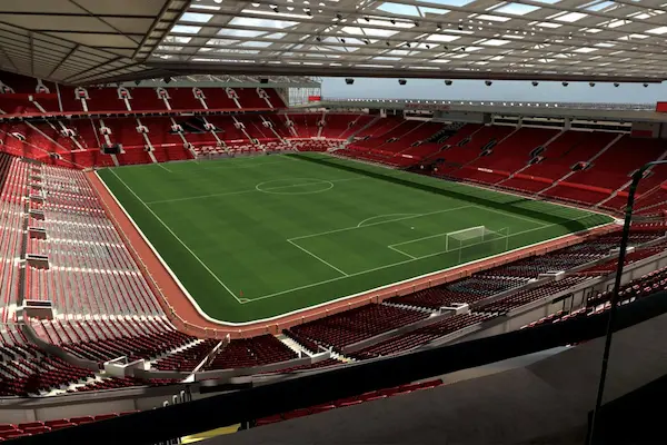 Fodboldrejse til England Fodboldrejse til England - udsyn fra Old Trafford - Ticket Plus Corner