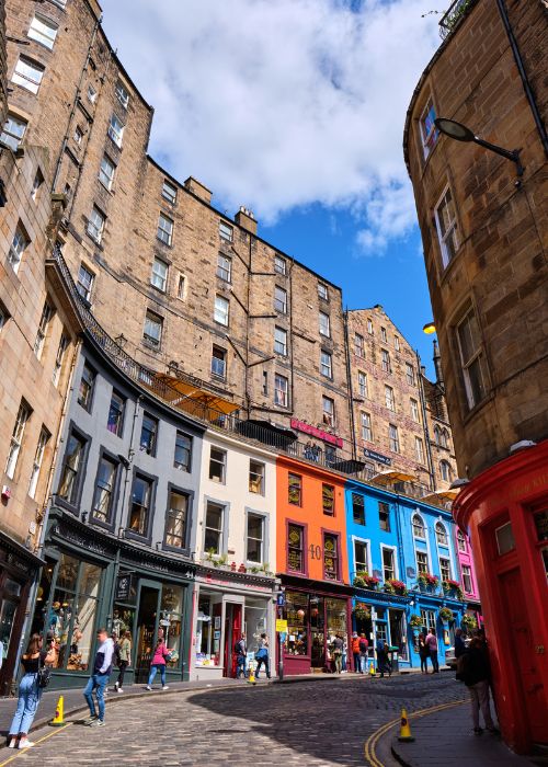 Rejse til Edinburgh