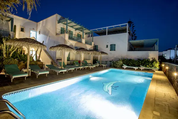 Rejse til Santorini - Hotel Andreas