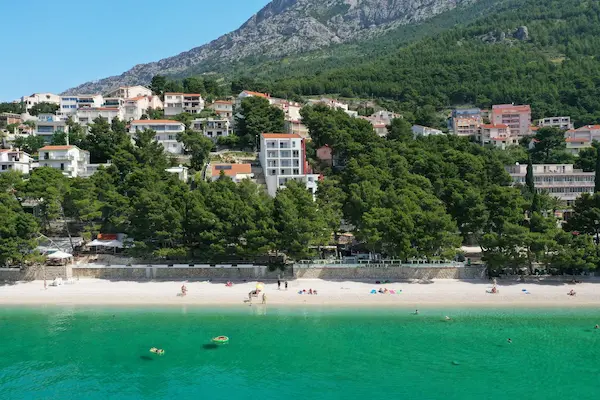 Rejse til Makarska Riviera - Anna Noemia - stranden