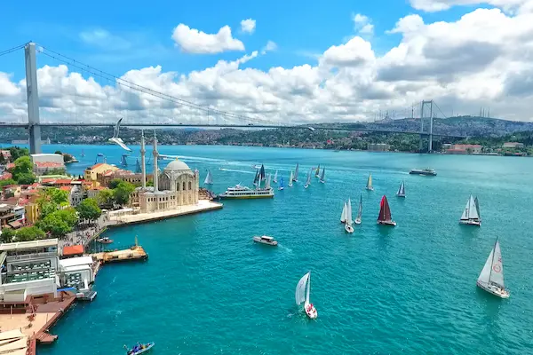 Billige fly til Istanbul - Bosphorus Bridge