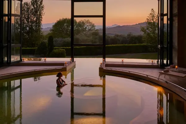 Luksusrejse til Toscana - thermal pool