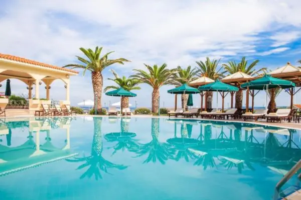 Luksusferie i Grækenland Rejse til Halkidiki - Hotelpool