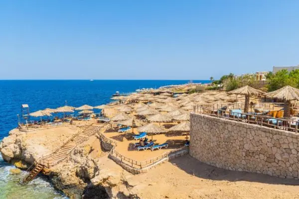 Rejse til Sharm el-Sheikh - Privat strand