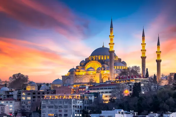 Billige fly til Istanbul - Süleymaniye-moskéen
