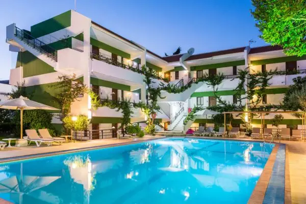 Rejse til Rhodos - Hotel med pool