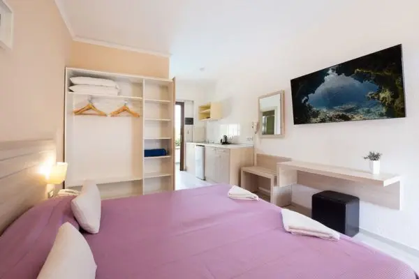 Rejse til Rhodos - Hotelværelse