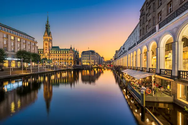 Afbudsrejser fra Hamborg Kanal i Tyskland, Hamborg