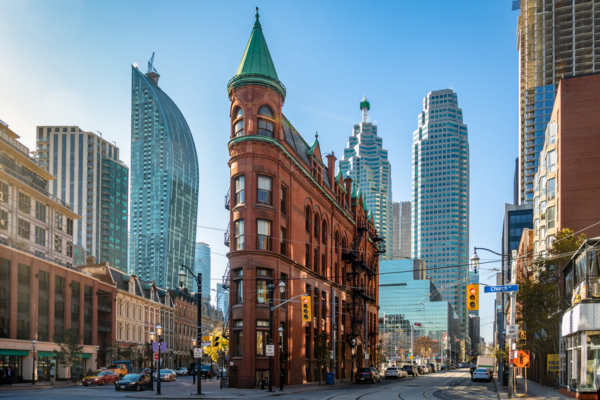 Toronto, Canada - Flat iron building