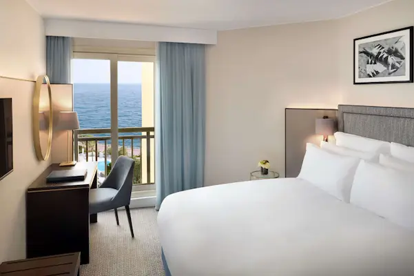 Rejse til Monaco Rejse til Monaco, Columbus Hotel Monte-Carlo, Curio Collection by Hilton, værelse