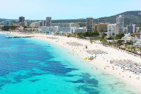 Billig rejse til Mallorca, HSM Sandalo Beach, nærliggende strand