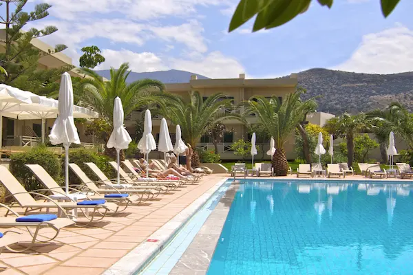All inclusive på Kreta All inclusive på Kreta, Hotel Solimar Ruby, pool