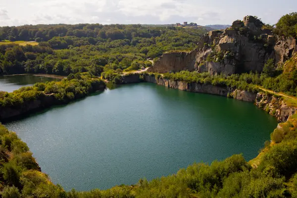 Bornholm, Opdalsøen, udsigt - Hammerknuden