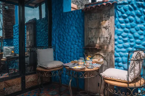 Rejse til Chefchaouen, Riad Azurite (3)