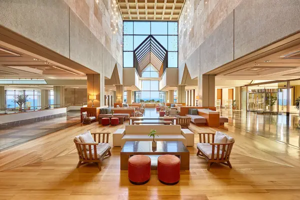 Luksusferie på Rhodos, Sheraton Rhodes Resort Hotel, lobby