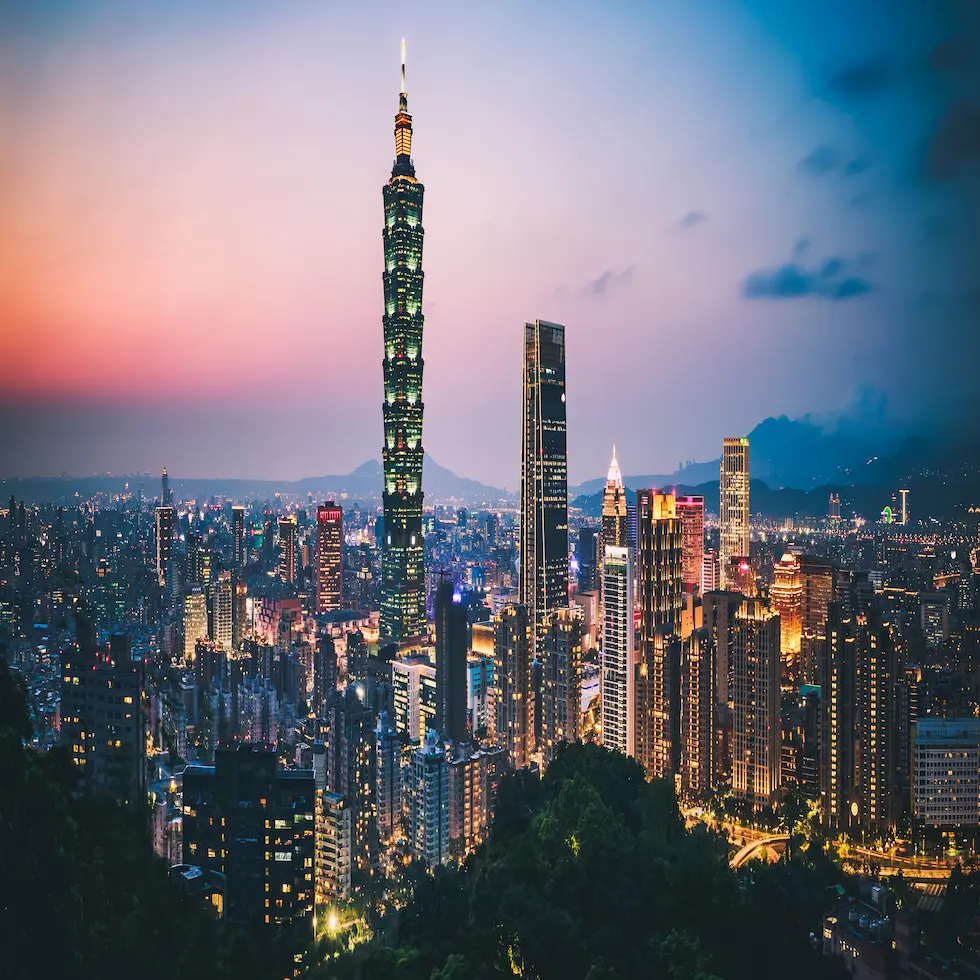 Billige fly til Taiwan Taipei-Taiwan