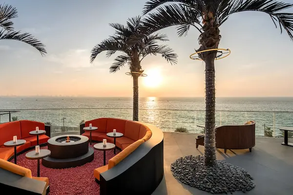 Rejse til Dubai, W Dubai - The Palm, havudsigt