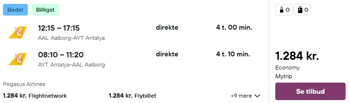 aalborg-fly-antalya
