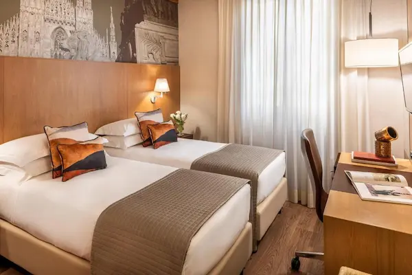 Weekendrejse til Milano Weekendrejse til Milano, Starhotels Ritz værelse