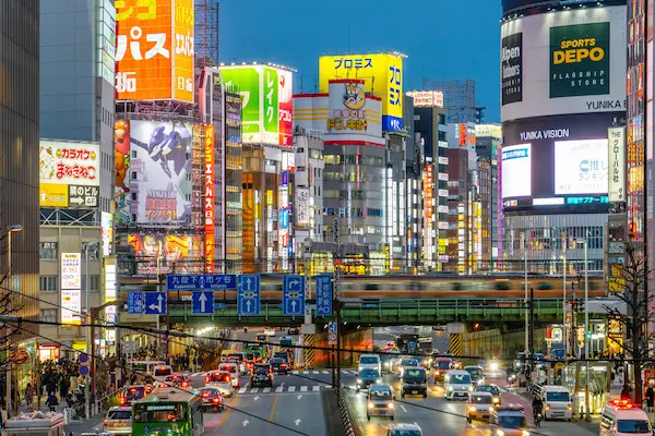 Rejser til Japan Rejser til Japan - Shinjuku