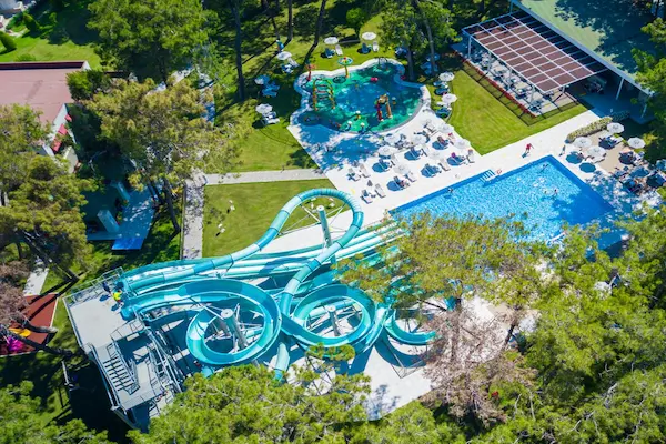 Arcanus Hotels Sorgun, poolområde luftfoto
