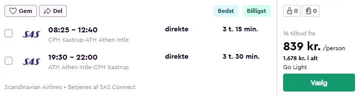CPH-Athen-fly