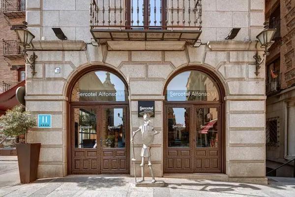 Rejse til Toledo - Spaniens historiske perle, Hotel Sercotel Alfonso VI udenfor