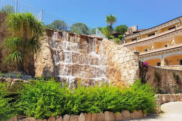 Rejse til Sardinien, LH Hotel Pozzo Sacro, vandfald