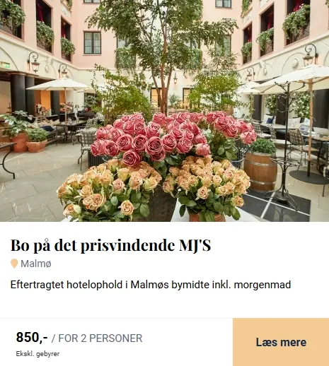 Malmoe-hotel-pakke