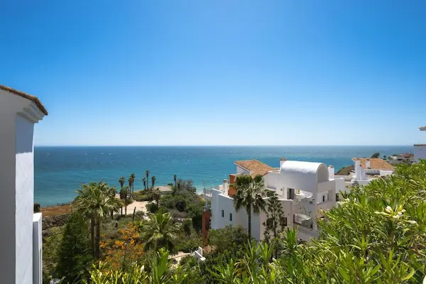 Rejse til Costa del Sol Rejse til Costa del Sol - udsigt fra lejlighed