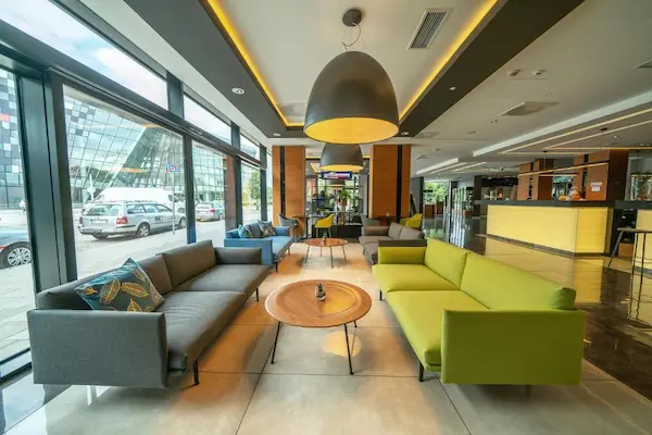 Weekendrejse til Krakow, Q Hotel Plus Krakow entre