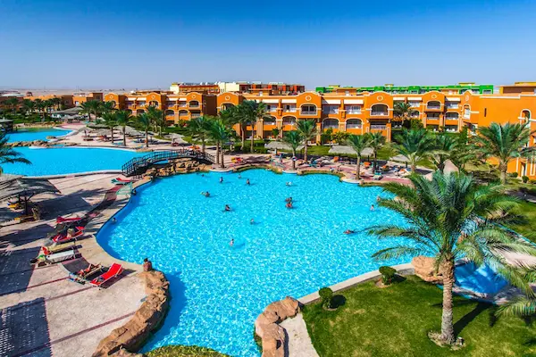 All inclusive i Soma Bay, Sentido Caribbean Soma Bay, poolområde