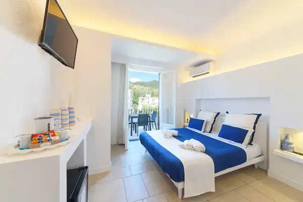Villa Fortuna Holiday Resort, Ischia, Italien, soveværelse