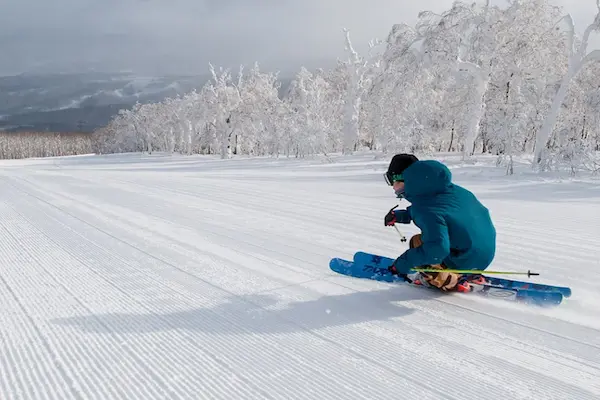 Skicamp med Snowminds, på vej ned af pisten