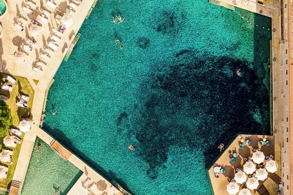 Rejse til Toscana, Terme di Saturnia Natural Spa & Golf Resort, varmekilder