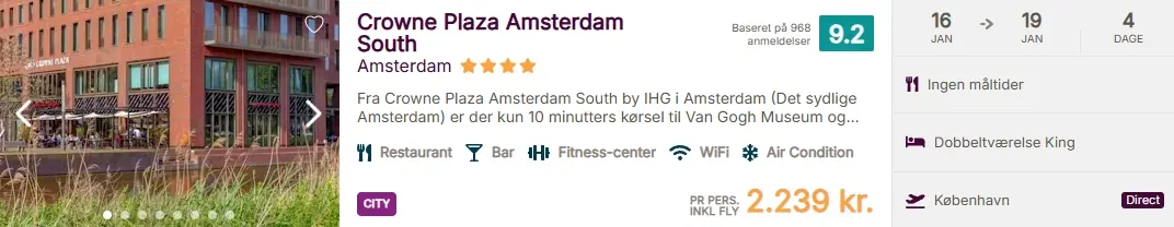 cph-amsterdam-pakkerejse